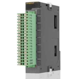 Cimon CM3-SP32EOCP PLC, 32 TR Source Outputs, 24 VDC, Push-in Terminal Connector